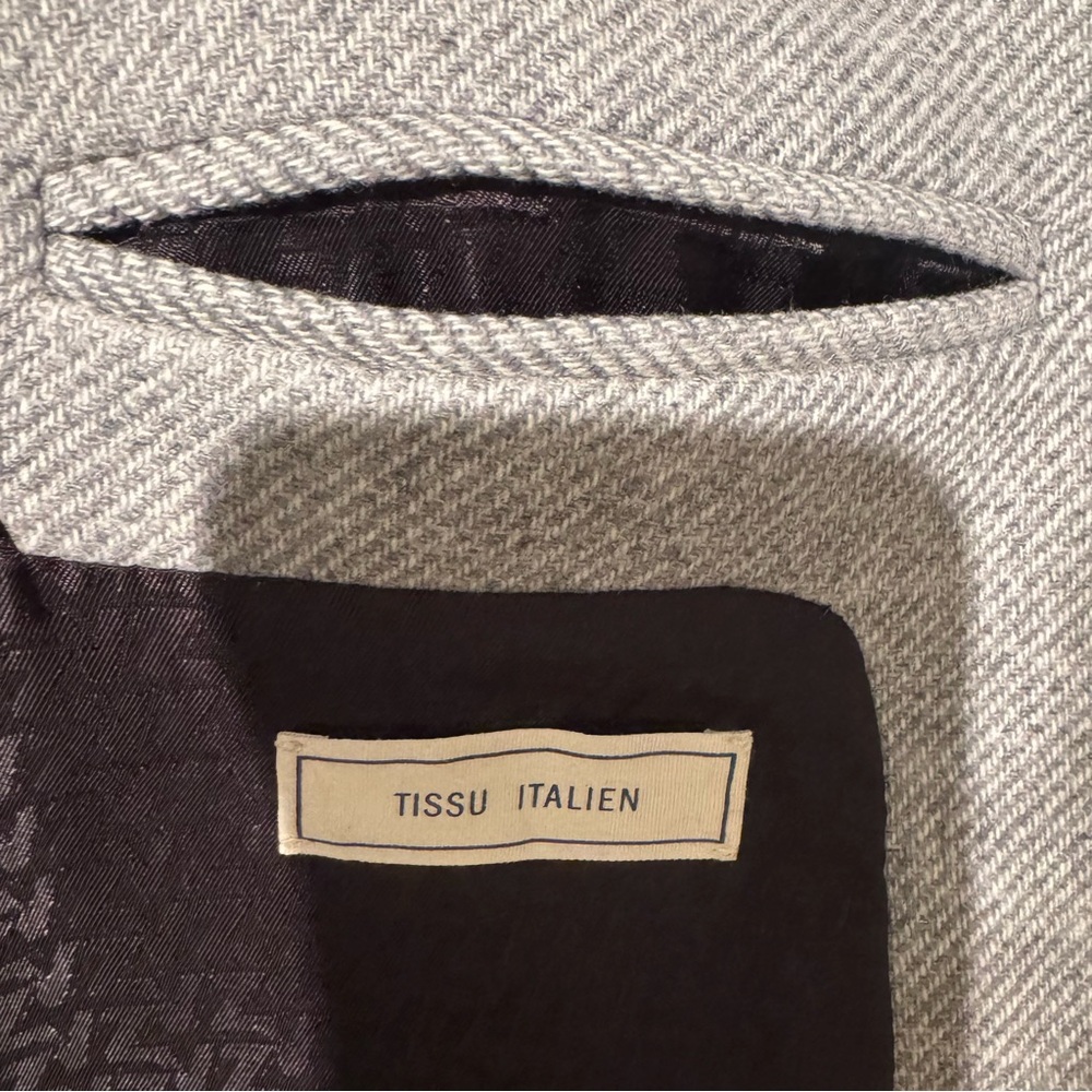 Zadig and Voltaire Gray ‘Monarque’ Wool Blend Coat Size Large NEW with Tags - Picture 12 of 16